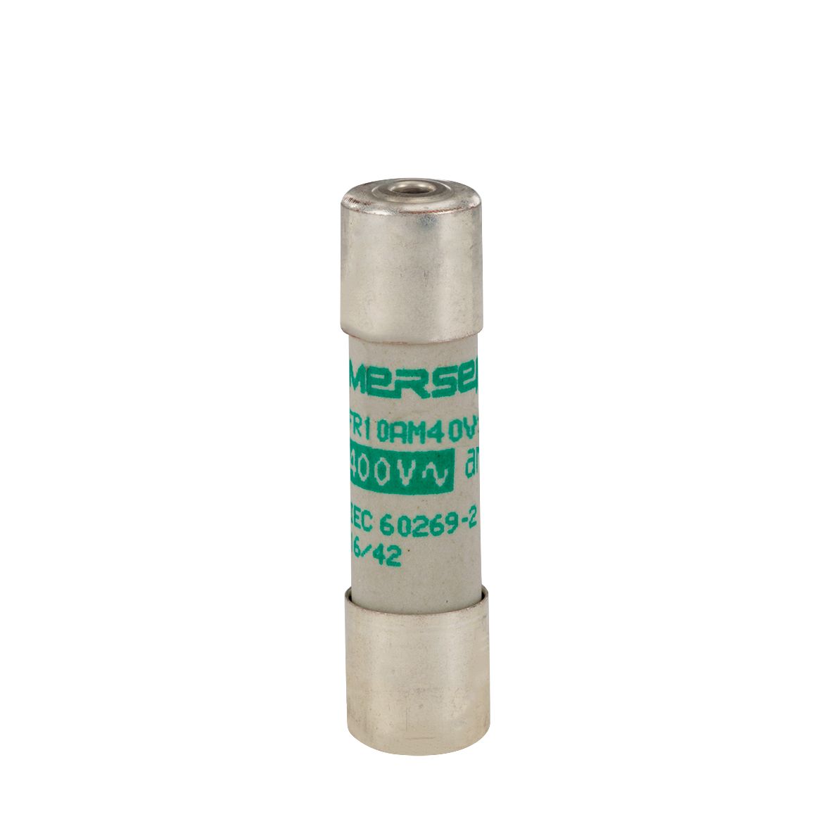 C084757 - Cylindrical fuse-link aM 400VAC 10.3x38, 16A with striker